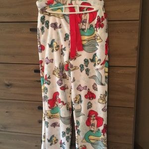 Little Mermaid lounge pants, Small (4/6), NWT